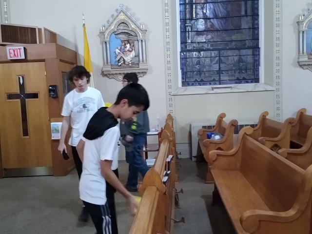 Cleaning the Church 3 scaled